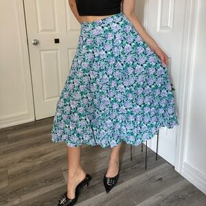 Floral Maxi Skirt